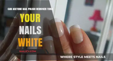 How Acetone Turns Nails White