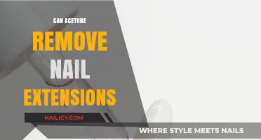 Acetone: Effective Remover for Nail Extensions?