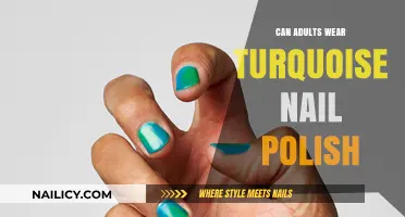 Can Adults Rock Turquoise Nail Polish? Breaking Beauty Stereotypes