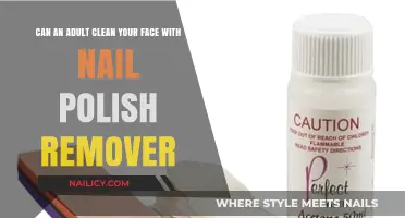Avoid Cleaning Your Face with Nail Polish Remover