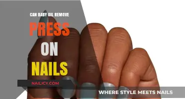 Baby Oil: Press-On Nails' Best Friend?
