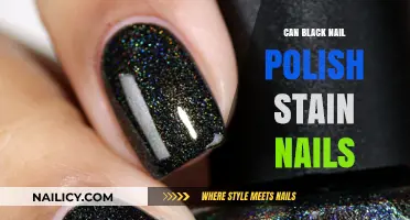 Does Black Nail Polish Stain? Tips to Prevent Discoloration