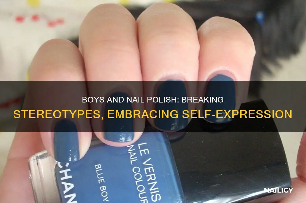 can boys use nail polish