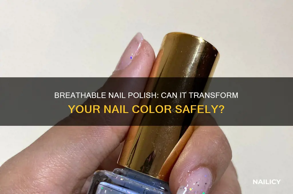 can breathable nail polish change your nail color