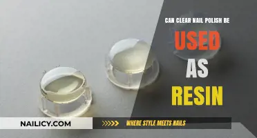 Clear Nail Polish as Resin: Creative Hack or Craft Fail?