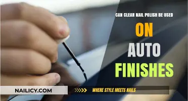 Can Clear Nail Polish Repair Auto Finishes? Expert Insights Revealed
