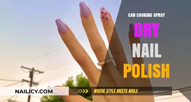 Can Cooking Spray Dry Nail Polish? Quick Hack or Myth?
