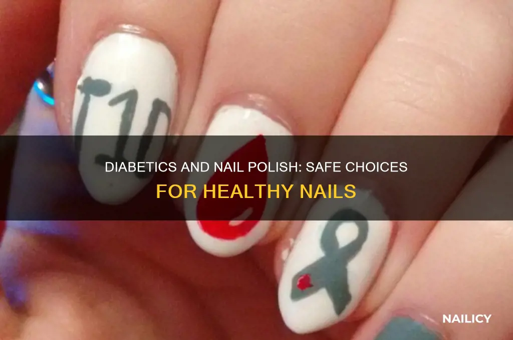 can diabetics wear nail polish
