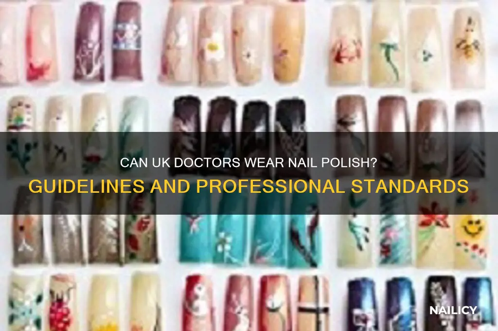 can doctors wear nail polish uk