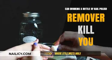 Nail Polish Remover: A Poisonous Drink?