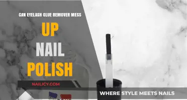 Eyelash Glue Remover: Friend or Foe of Nail Polish?