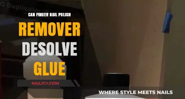 Does Nail Polish Remover Dissolve Glue?
