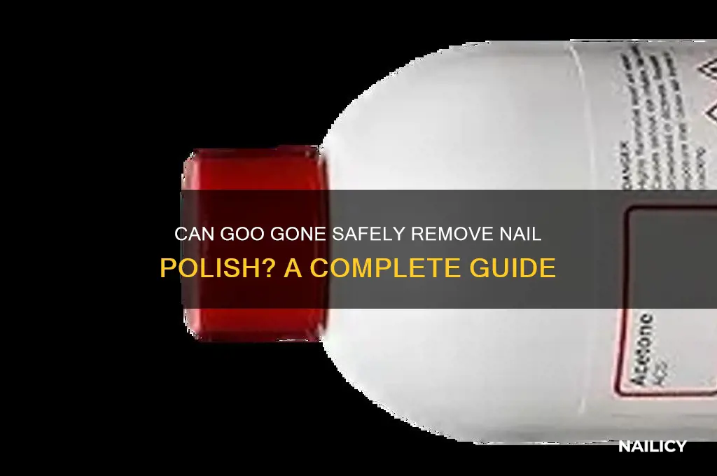 can goo goo take of nail polish