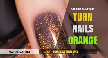 Can Gray Nail Polish Turn Nails Orange? Unveiling the Truth