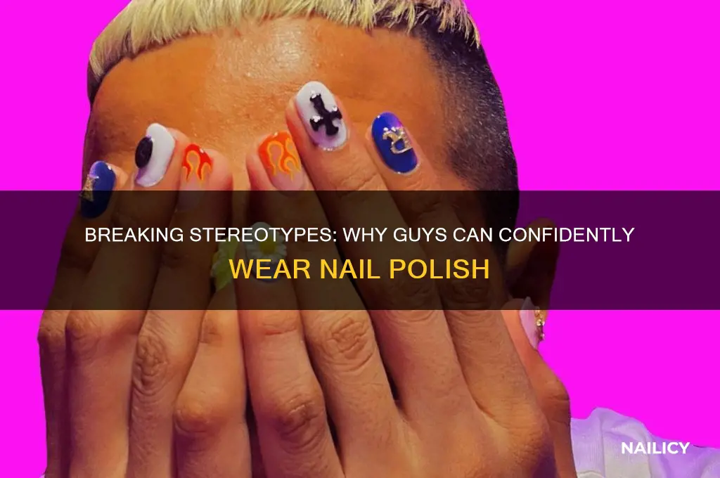 can guys were nail polish