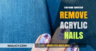 Hand Sanitizer vs Acrylic Nails: What's the Verdict?