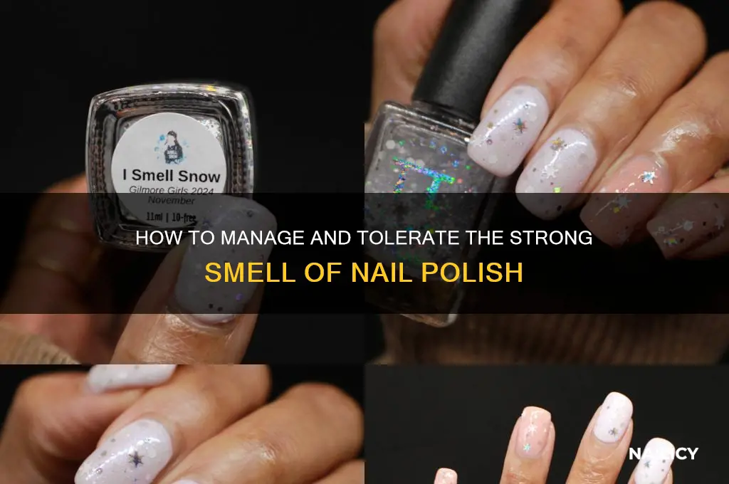 can handle smell from nail polish