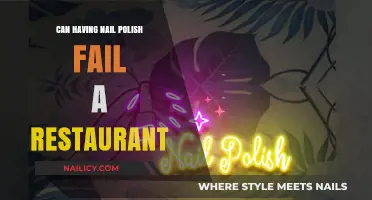 Nail Polish in Restaurants: Health Code Violation or Harmless Trend?
