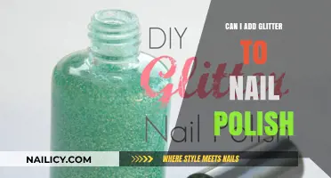 Sparkle Up Your Manicure: Adding Glitter to Nail Polish Safely