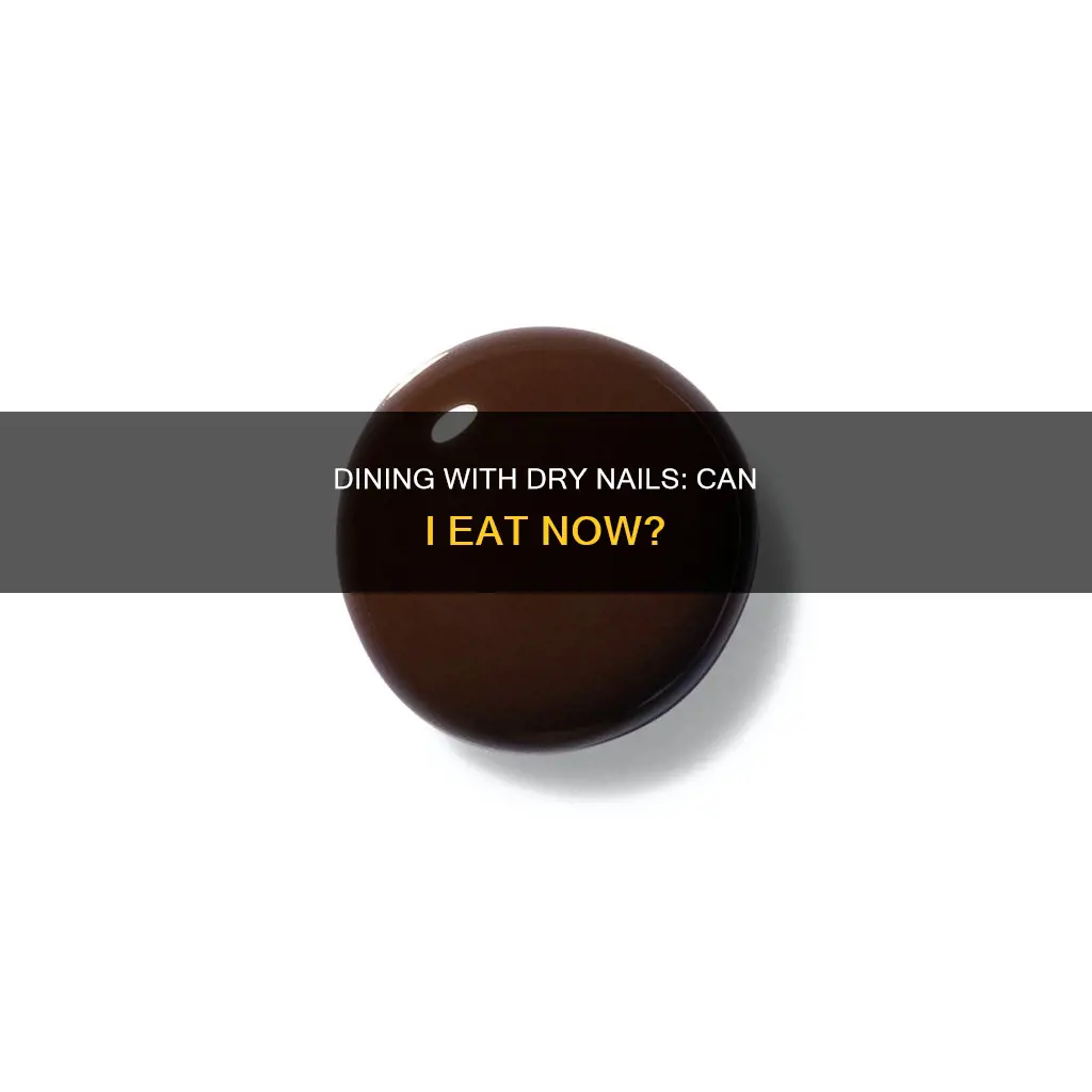 can i ate with dried nail polish remover