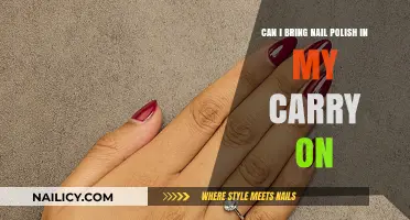 Can You Bring Nail Polish in Your Carry-On? TSA Rules Explained