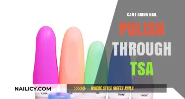 Can You Bring Nail Polish Through TSA? A Quick Guide