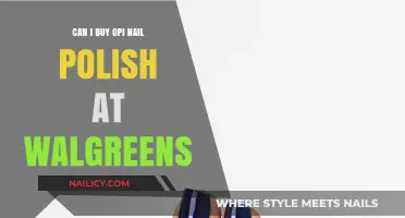 Where to Find OPI Nail Polish: Is Walgreens a Stockist?