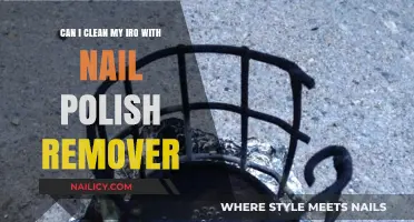 Cleaning Your Iron: Nail Polish Remover – Safe or Not?