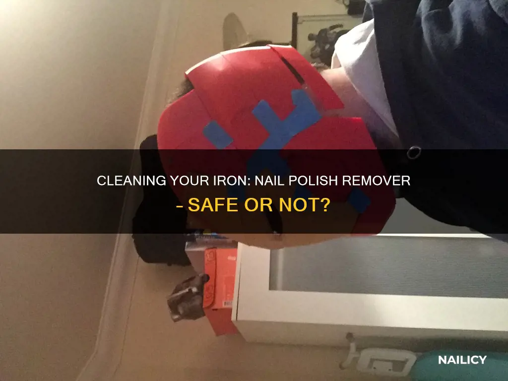 can i clean my iro with nail polish remover