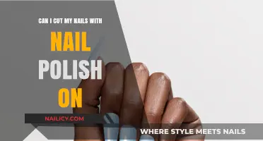 Cutting Nails with Polish On: Tips and Tricks for Perfect Results