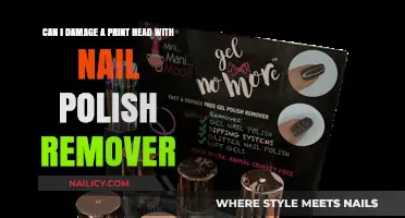 Avoiding Print Head Damage: Nail Polish Remover Risks