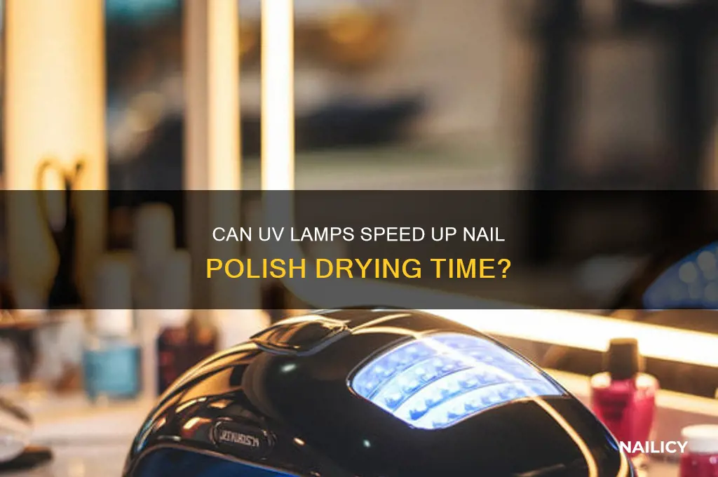 can i dry nail polish with uv lamp