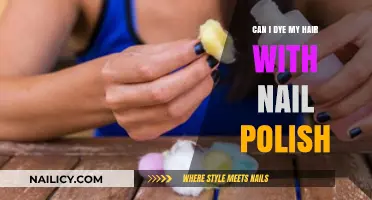 Can You Dye Hair with Nail Polish? Risks and Alternatives