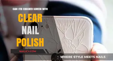 Fixing a Cracked Screen with Clear Nail Polish: Does It Work?