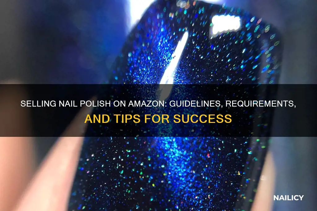 can i list nail polish on amazon