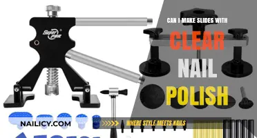 DIY Slide Repair: Using Clear Nail Polish for Smooth Surfaces
