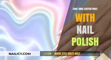 Mixing Luster Dust with Nail Polish: Creative DIY or Risky Idea?