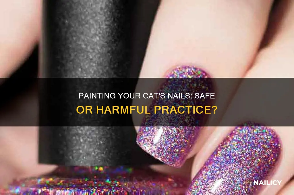 can i paint my cat