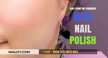 Revamp Your Earrings: Painting with Nail Polish – Tips and Tricks
