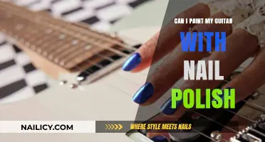 Painting Your Guitar with Nail Polish: Creative DIY or Risky Move?