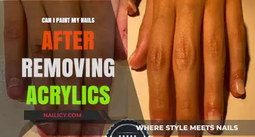 How to Paint Nails After Removing Acrylics