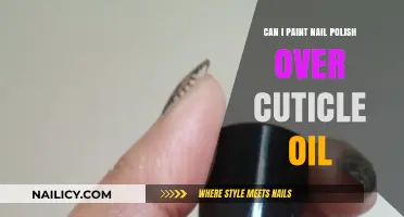Painting Over Cuticle Oil: Nail Polish Application Tips and Tricks