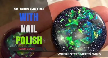 Painting Glass Beads with Nail Polish: Creative DIY Craft Guide