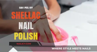 Can You Peel Off Shellac Nail Polish? Tips and Tricks