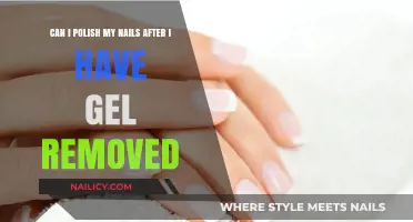 Gel Nails: Post-Removal Care and Polish