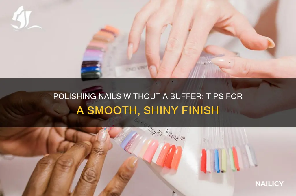 can i polish nail without buffer