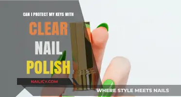 Protect Your Keys with Clear Nail Polish: A Simple DIY Hack