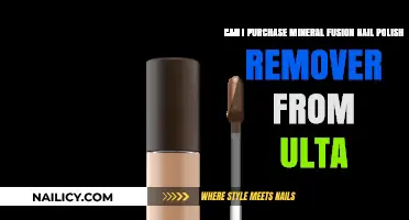 Mineral Fusion Nail Polish Remover at Ulta: Where to Buy?