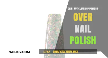 Can You Apply Clear Dip Powder Over Nail Polish? Tips & Tricks