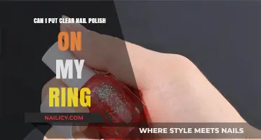 Clear Nail Polish on Rings: A Smart Hack or Risky Move?